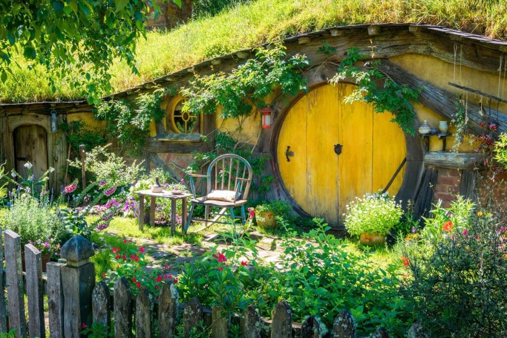 jardin de hobbit à maramata