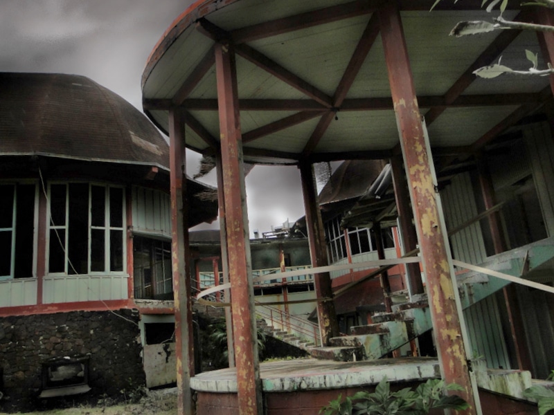 hôtel abandonné à Pago Pago