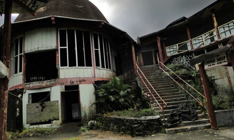 hôtel abandonné à Pago Pago