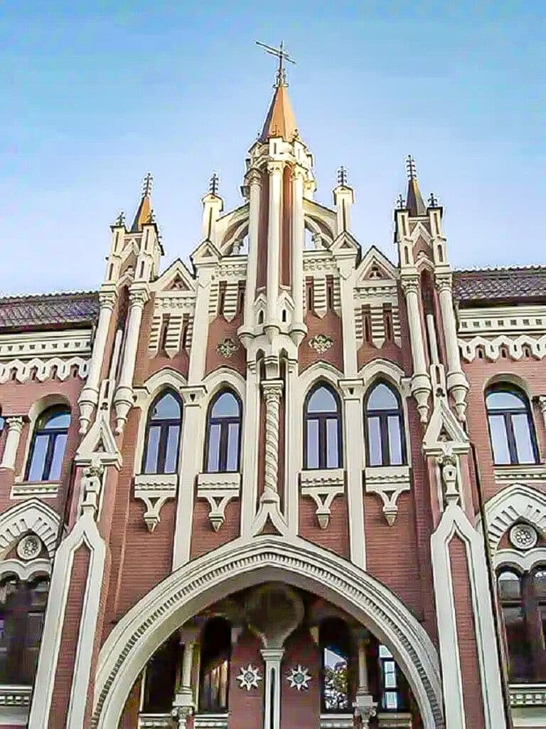 façade détail maison du baron Hildenbrand