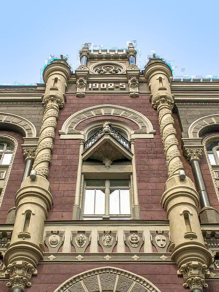 maison du baron Hildenbrand détail façade