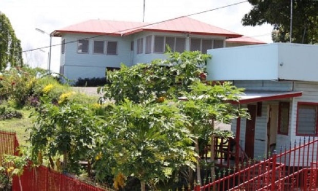 maison coloniale aux îles Salomon