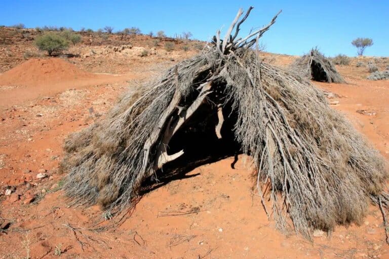 maisons indigènes d'Australie