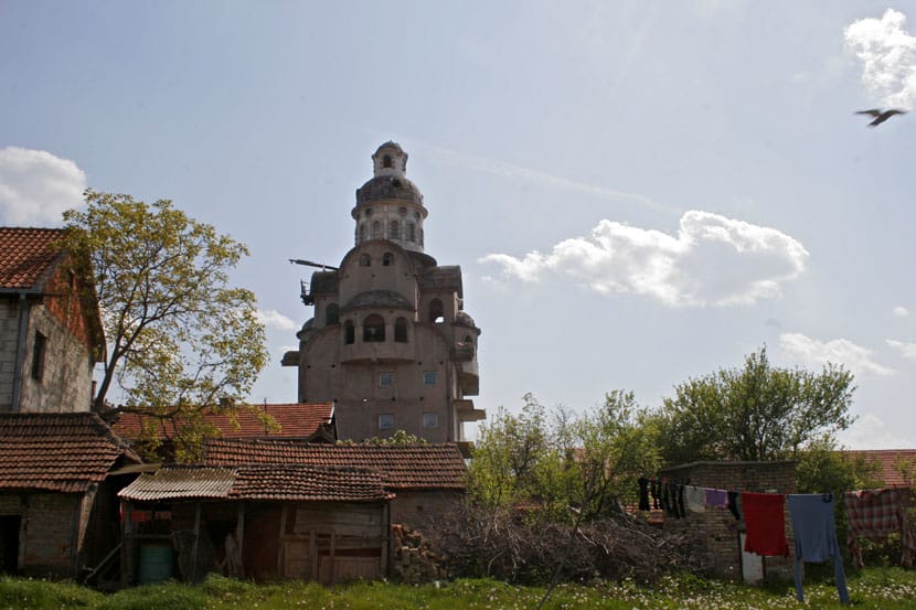 maison insolite en Serbie