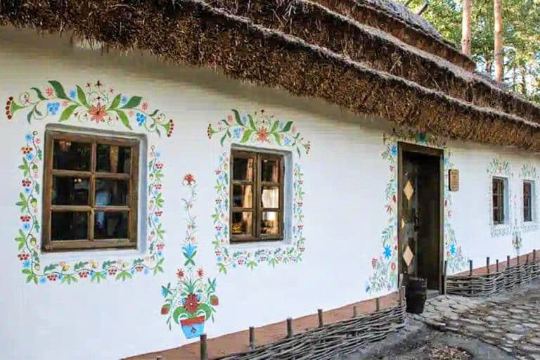 maison traditionnelle de Podolie