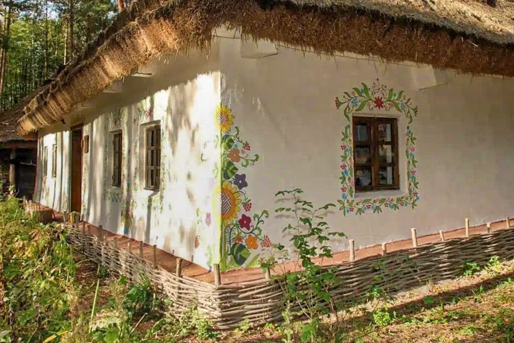 maison peinte de podolie