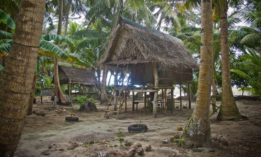 maison rurale traditionnelle micronesie
