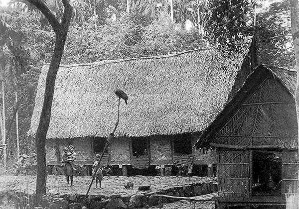 maison traditionnelles des Palaos