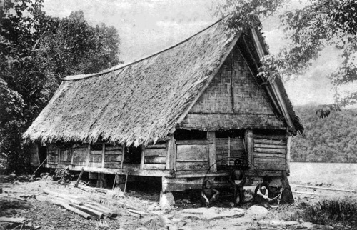 maison traditionnelle des palaos