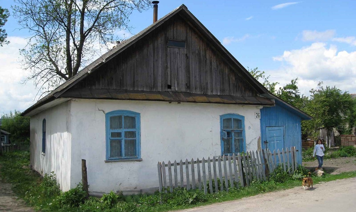 maison typique en ukraine