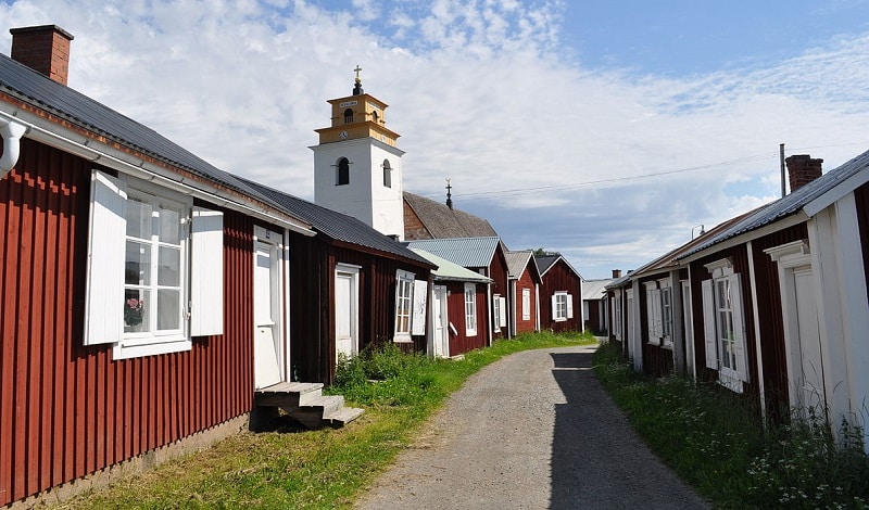 maisons bois Gammelstad 