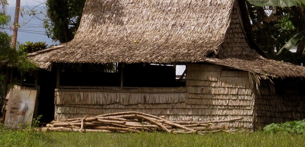maisons traditionnelles des îles Salomon