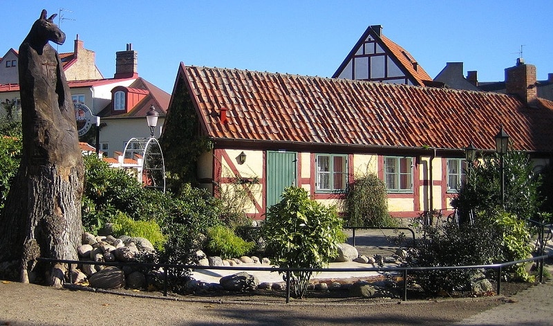 maison à colombages Ystad
