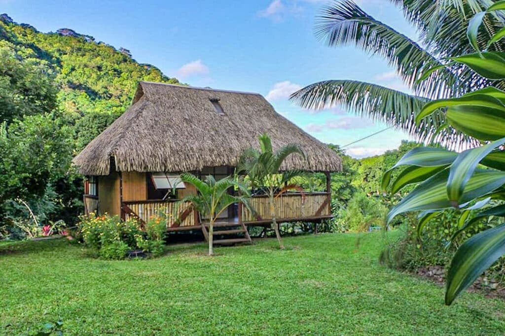 Bungalow polynésien à Moorea