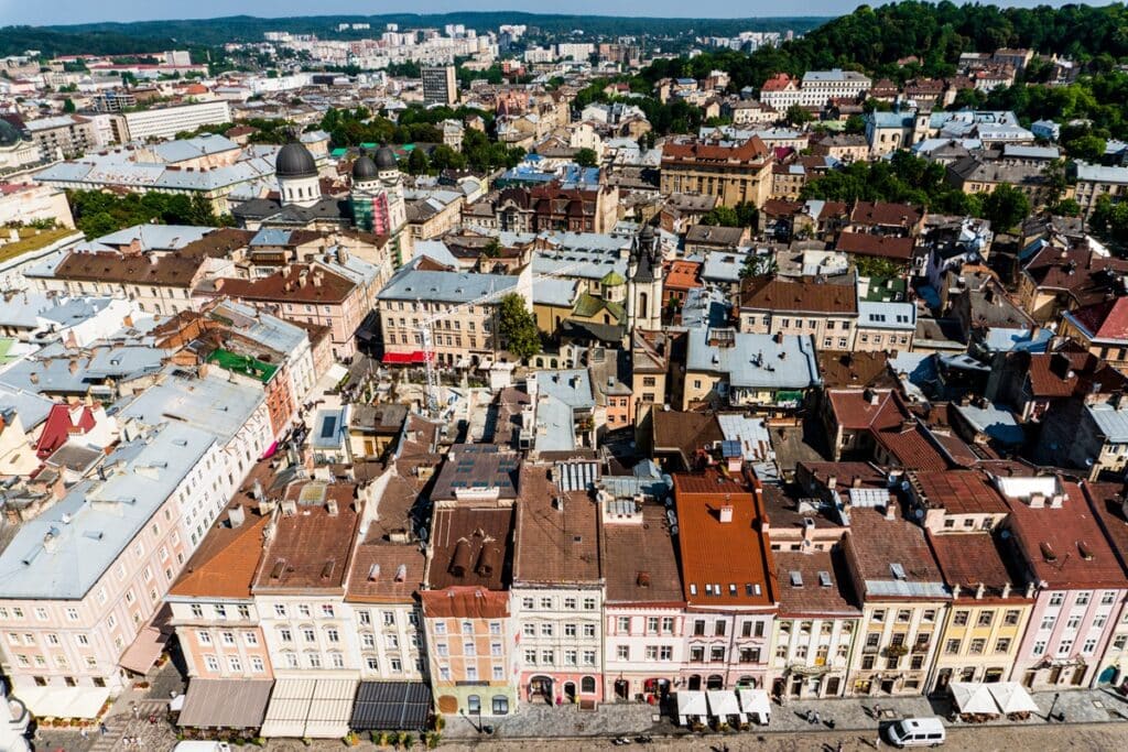 vieille ville de Lviv