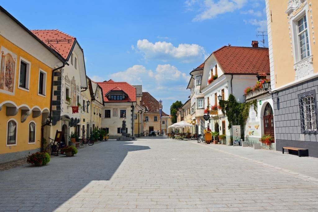 vieille ville médiévale de Radovljica