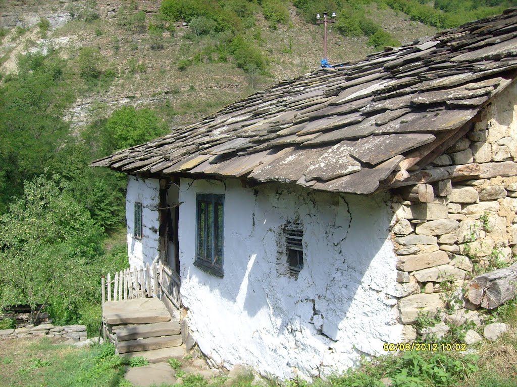 village de pierre de Gostuša