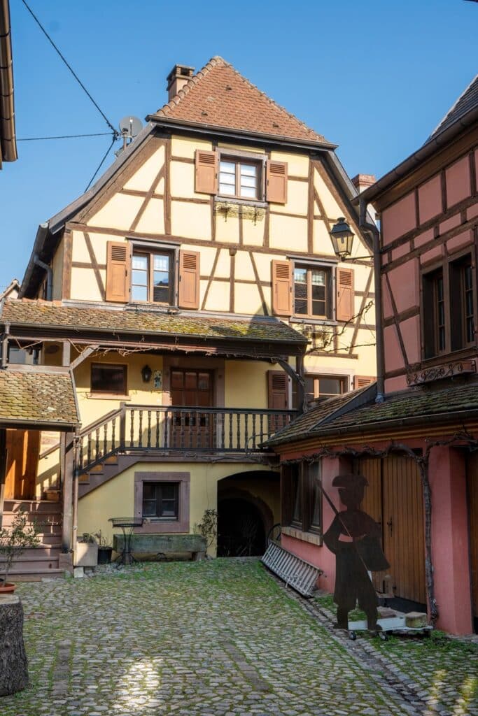Eguisheim maison à colombages