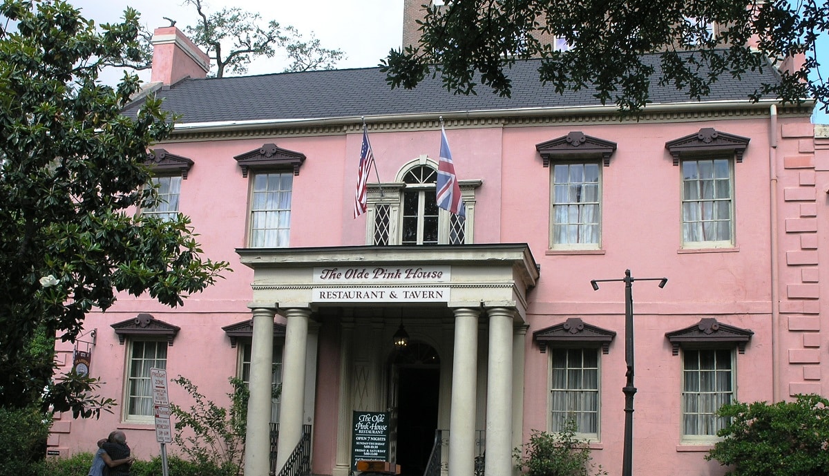 Olde Pink à Savannah