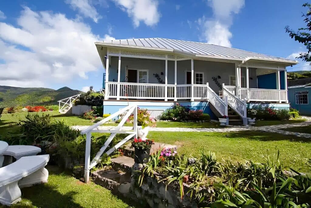 maison typique dans les Montagnes Bleues de la Jamaïque