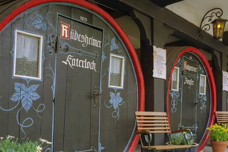 maison dans un tonneau