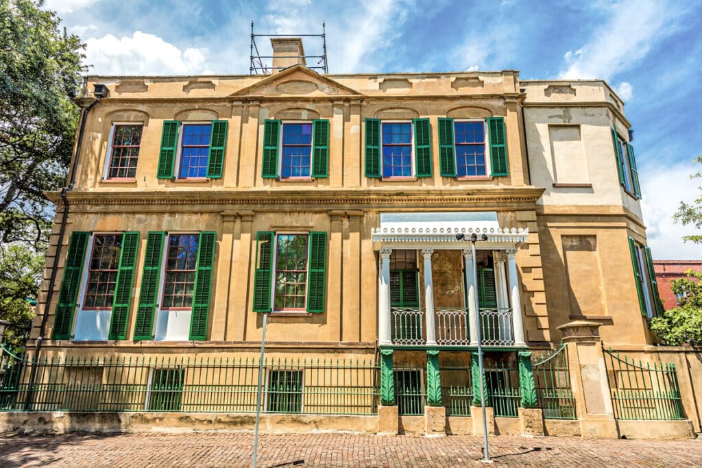 arrière de la Owens Thomas House