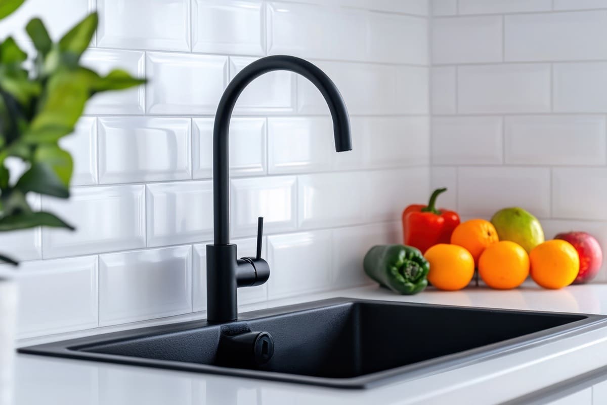 robinet de cuisine