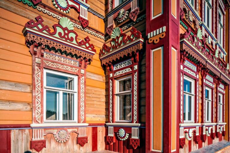 superbe maison campagne russie