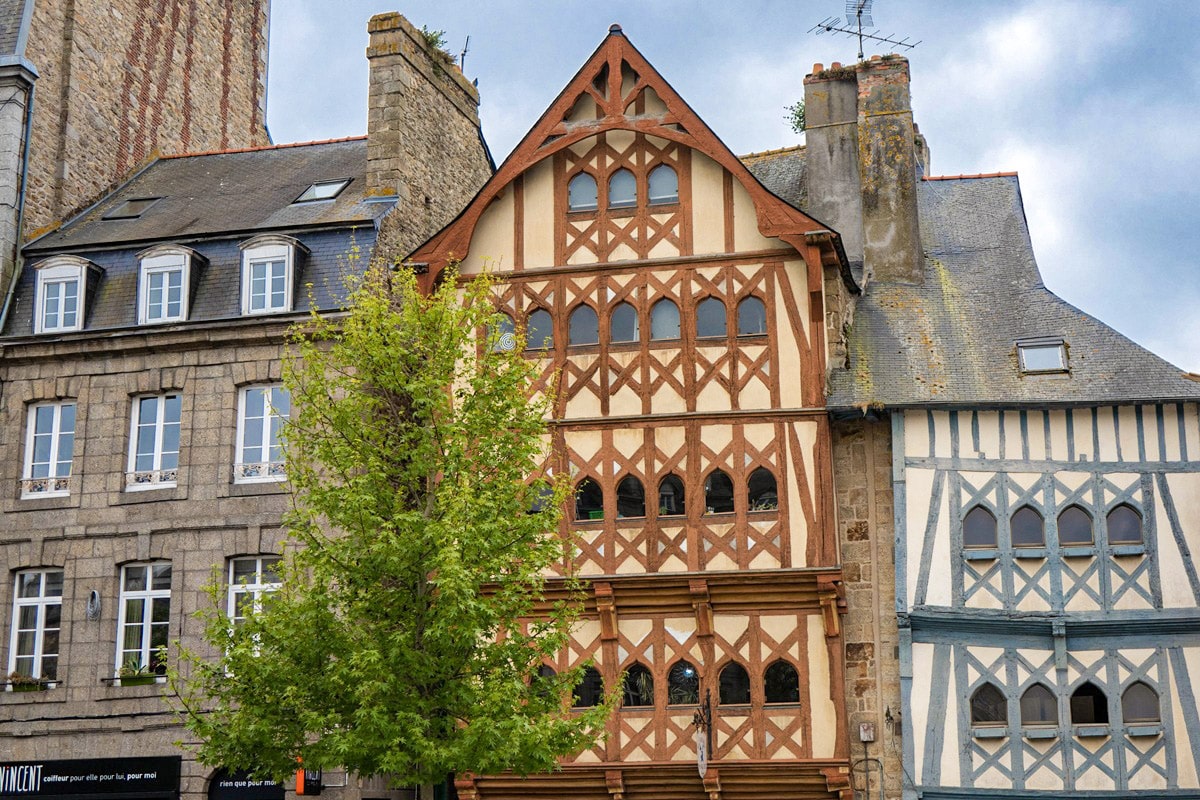 maisons à pans de bois de Guingamp