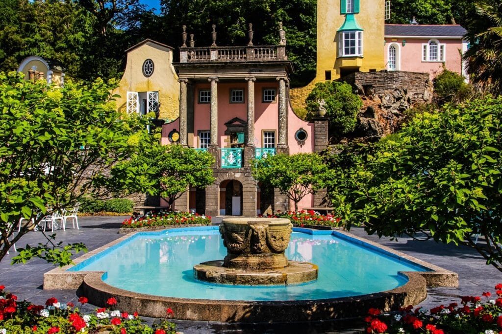 Portmeirion central piazza