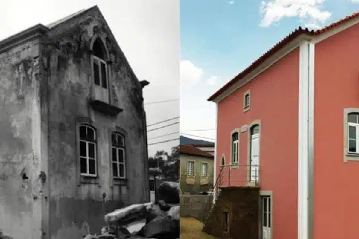 Rénovation d'une maison traditionnelle à Porto
