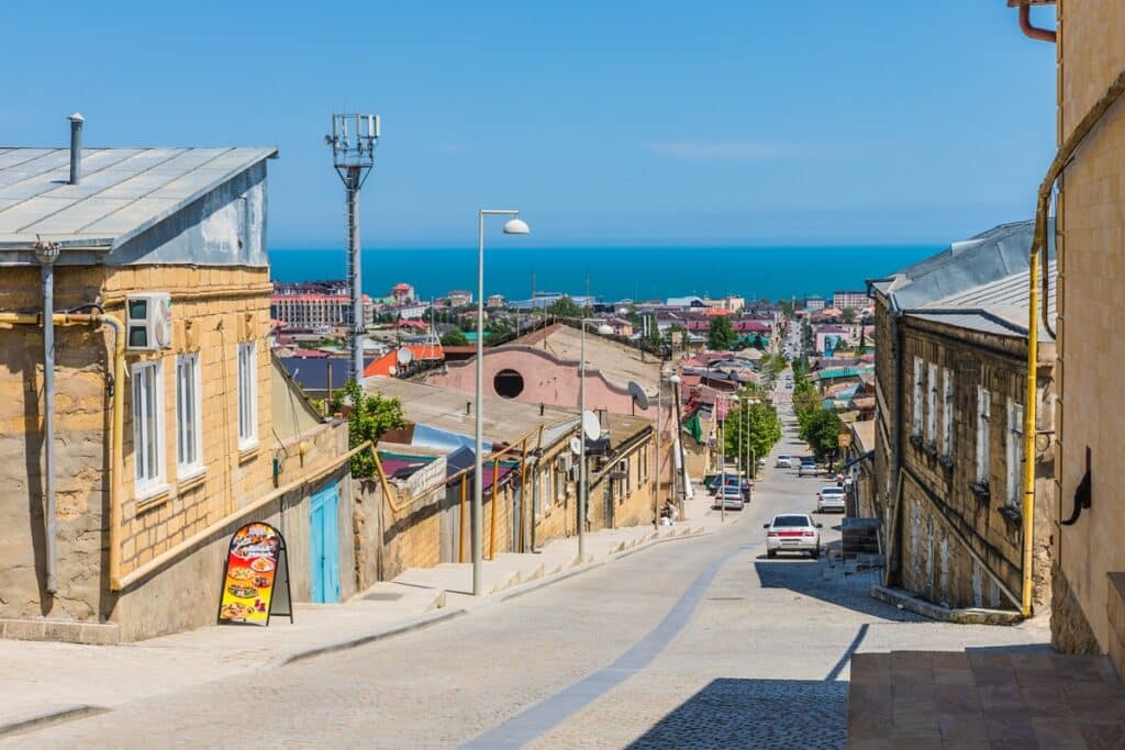 rue de la vieille ville de Derbent