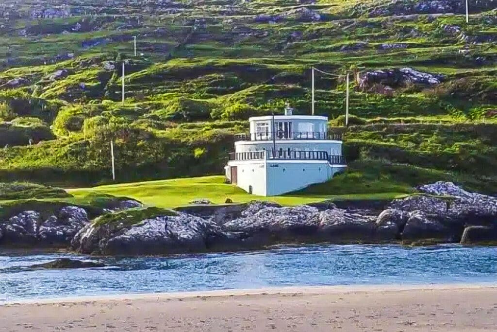maison bateau à Derrynane Beach