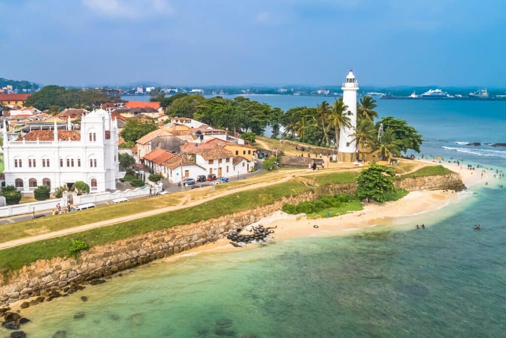 Galle villa coloniale au sri lanka