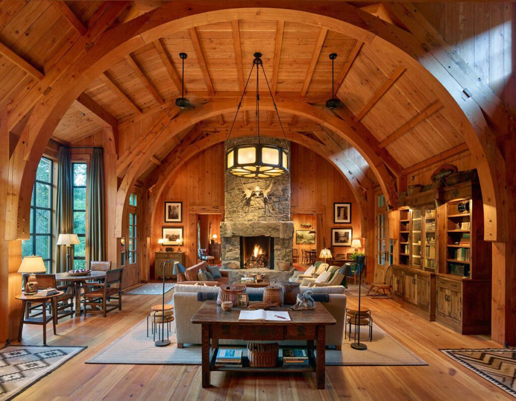 intérieur du chalet