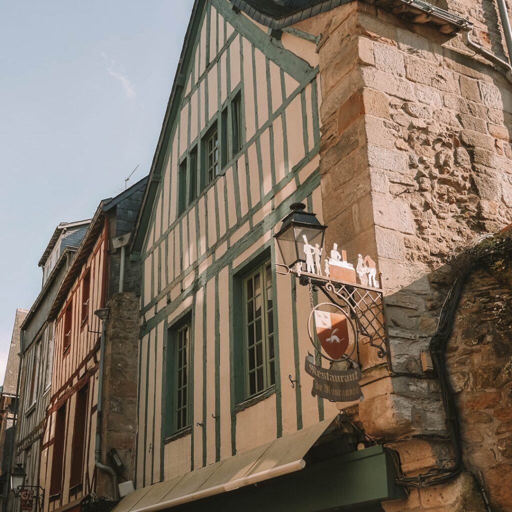 maisons à pans de bois à Vannes