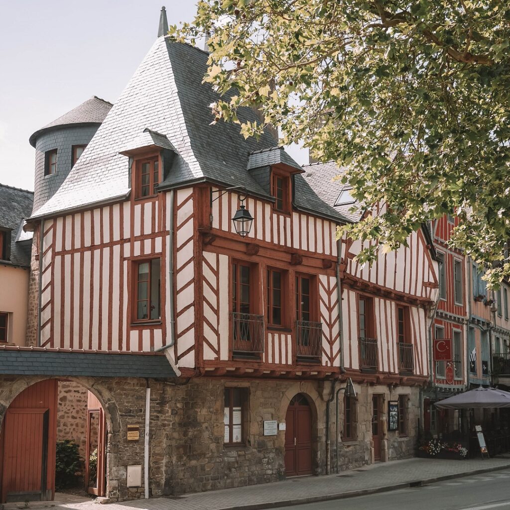 maisons à pans de bois à Vannes