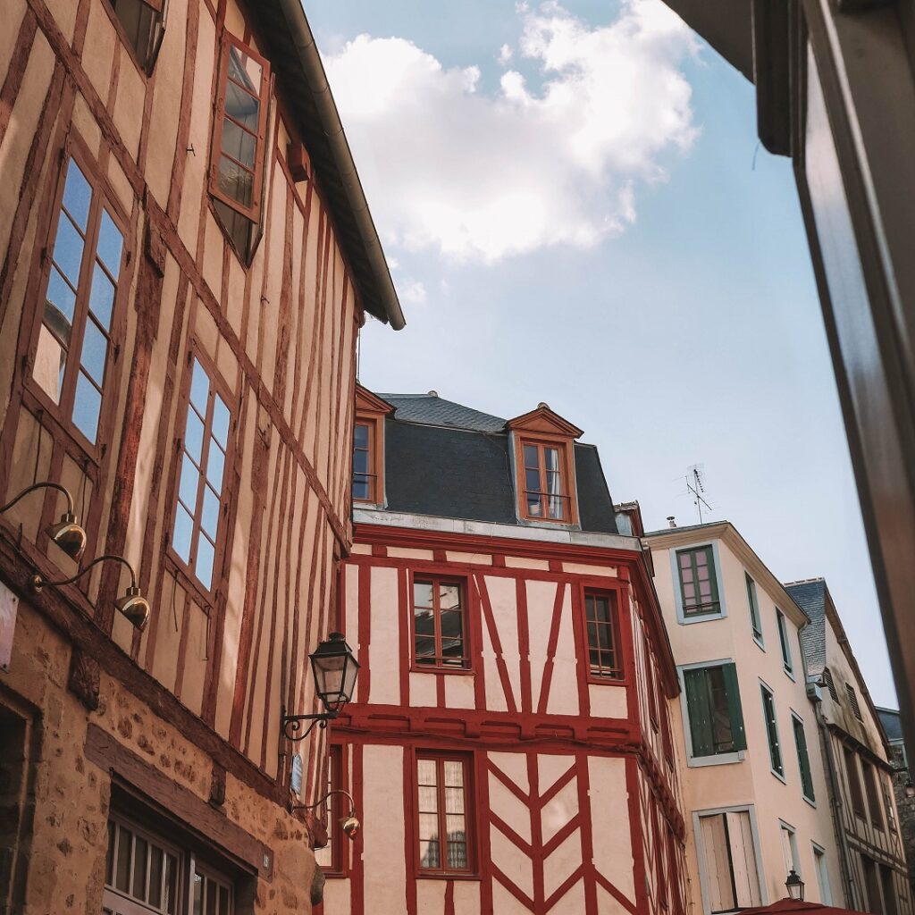 maisons à pans de bois à Vannes