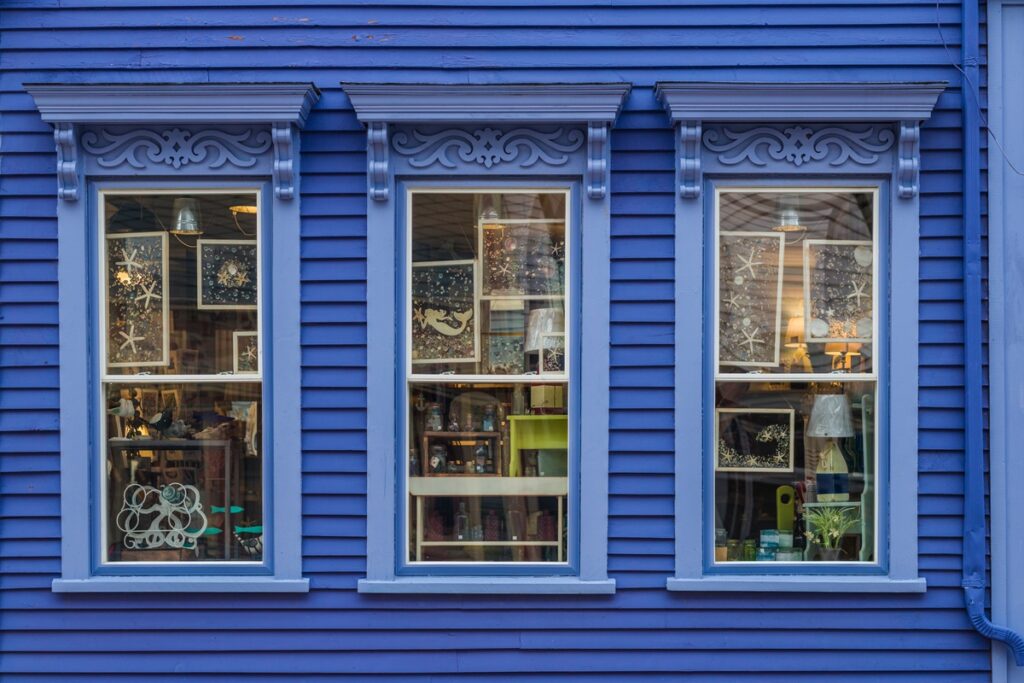 façade colorée à Lunenburg