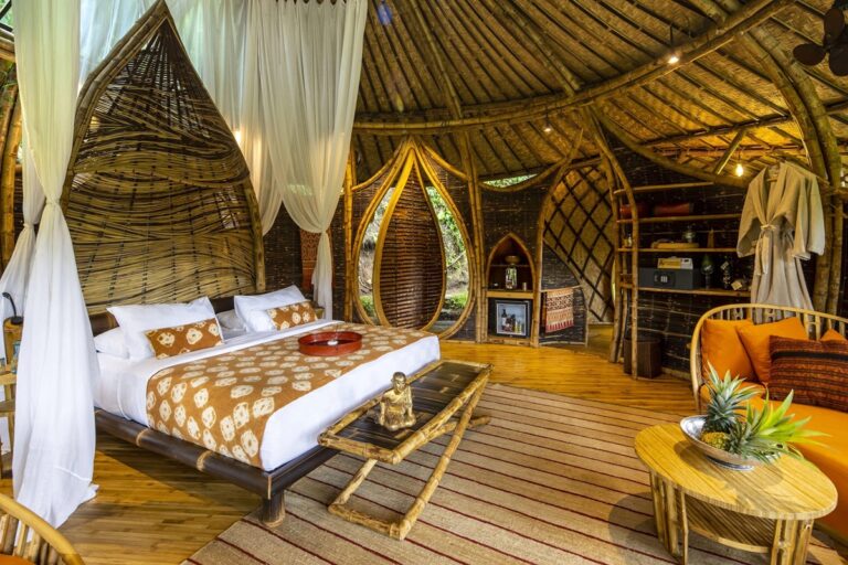 maison en bambou