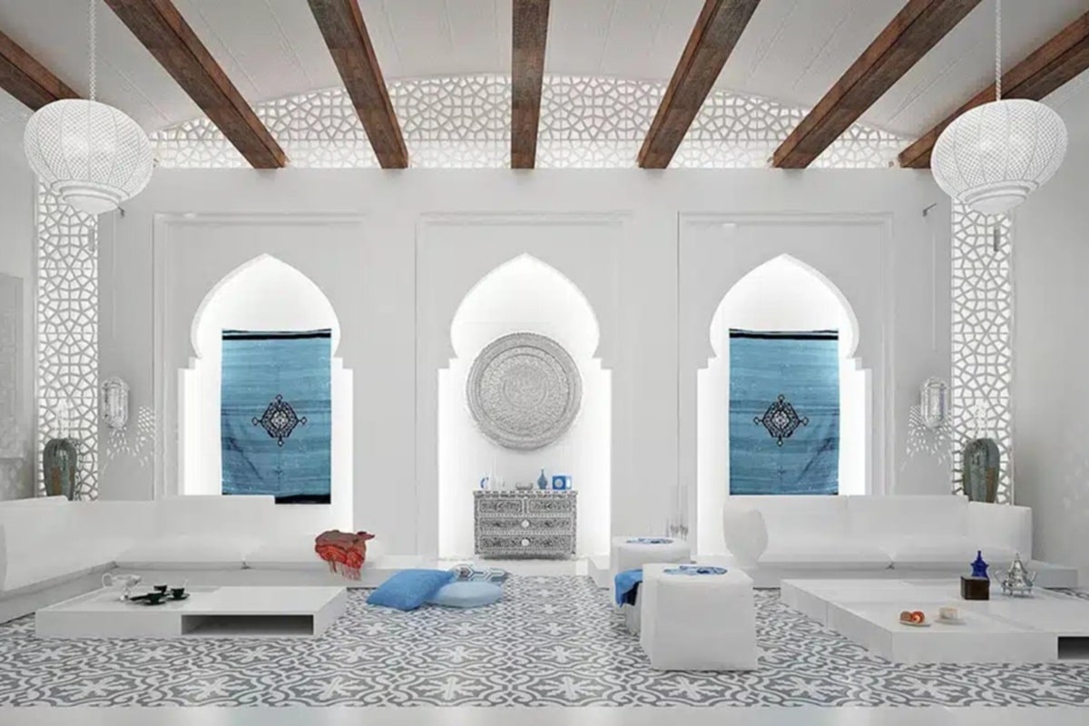 design d'intérieur contemporain de style marocain