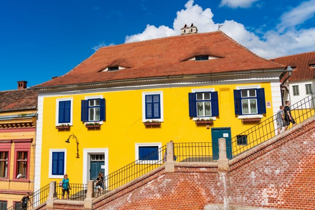 vieille maison de sibiu