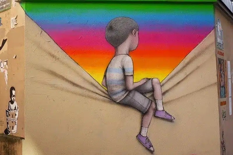 art de rue Julien Malland