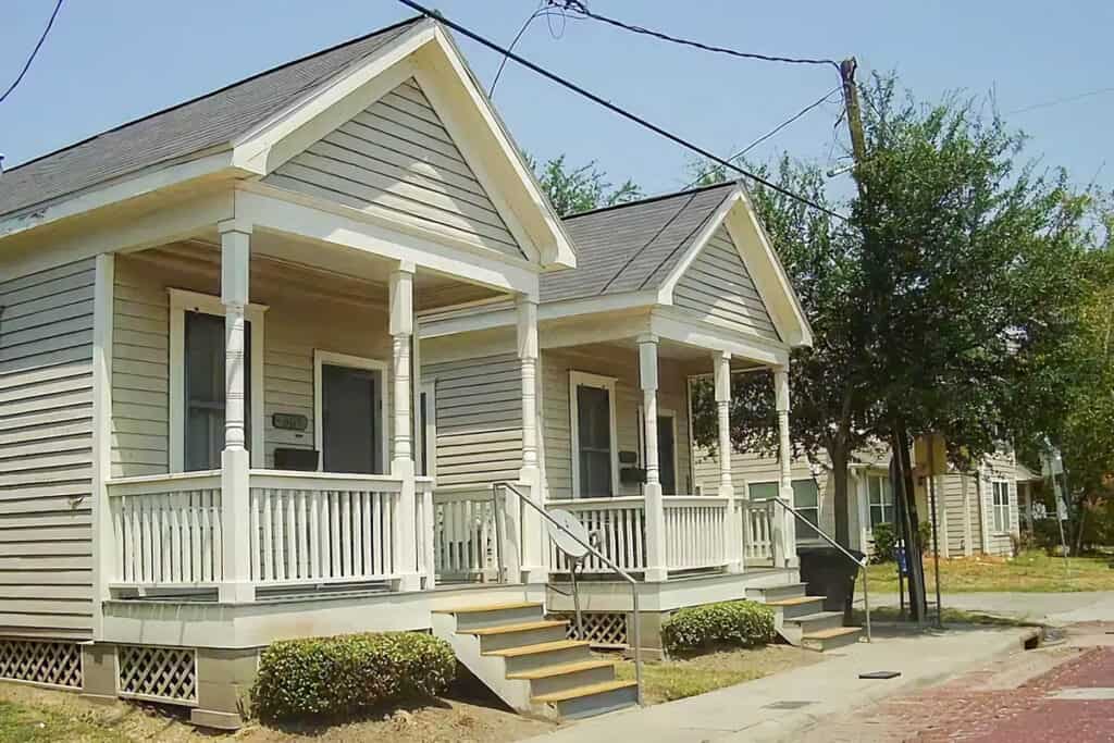 maisons shotgun en Louisiane