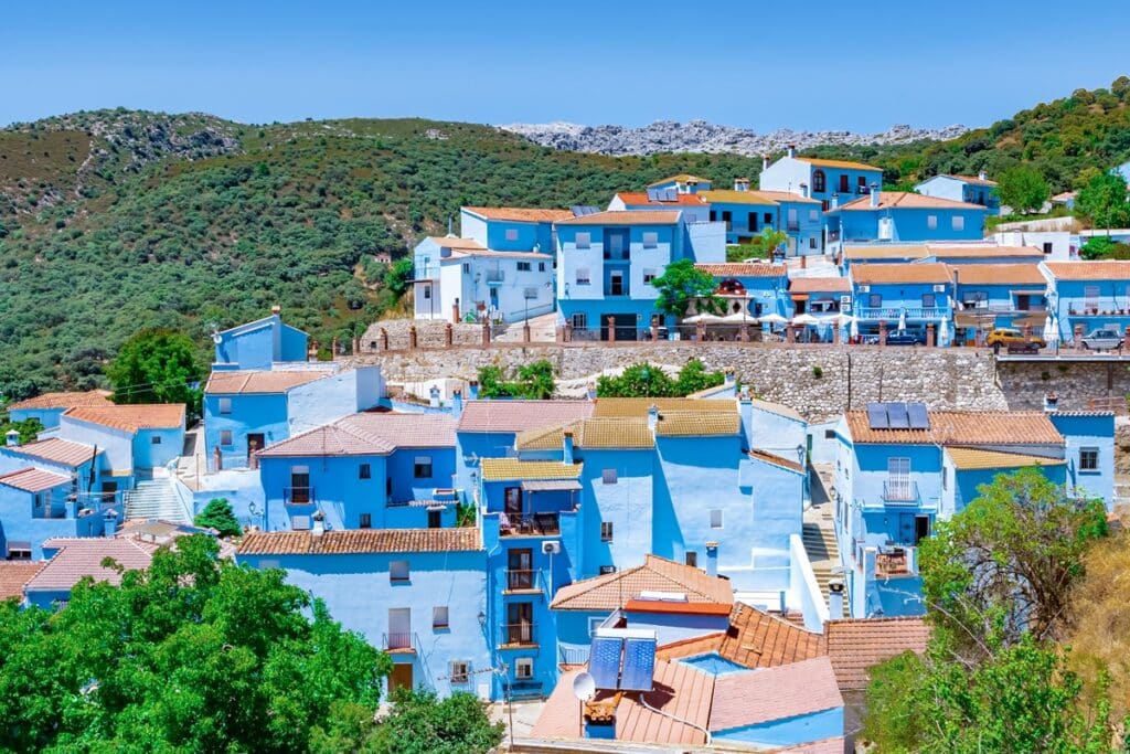 maisons bleues de Júzcar