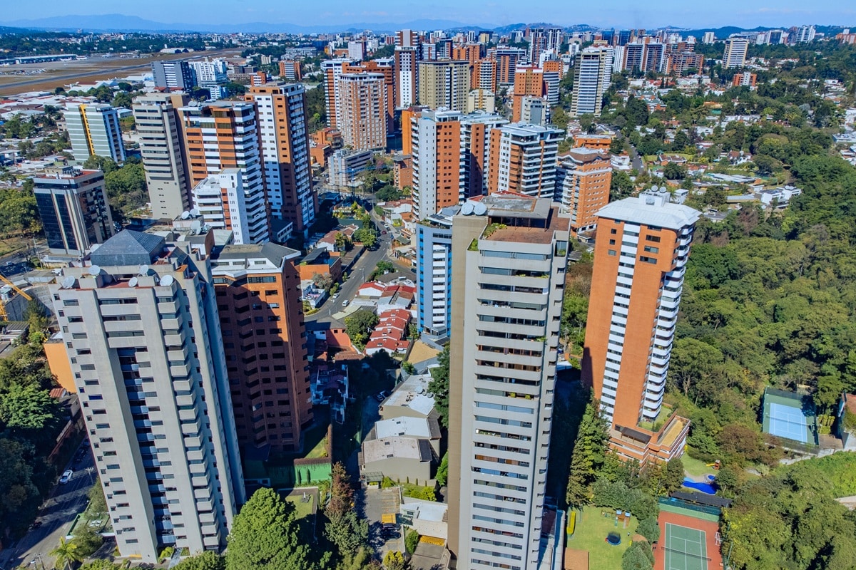 immeubles à Guatemala City