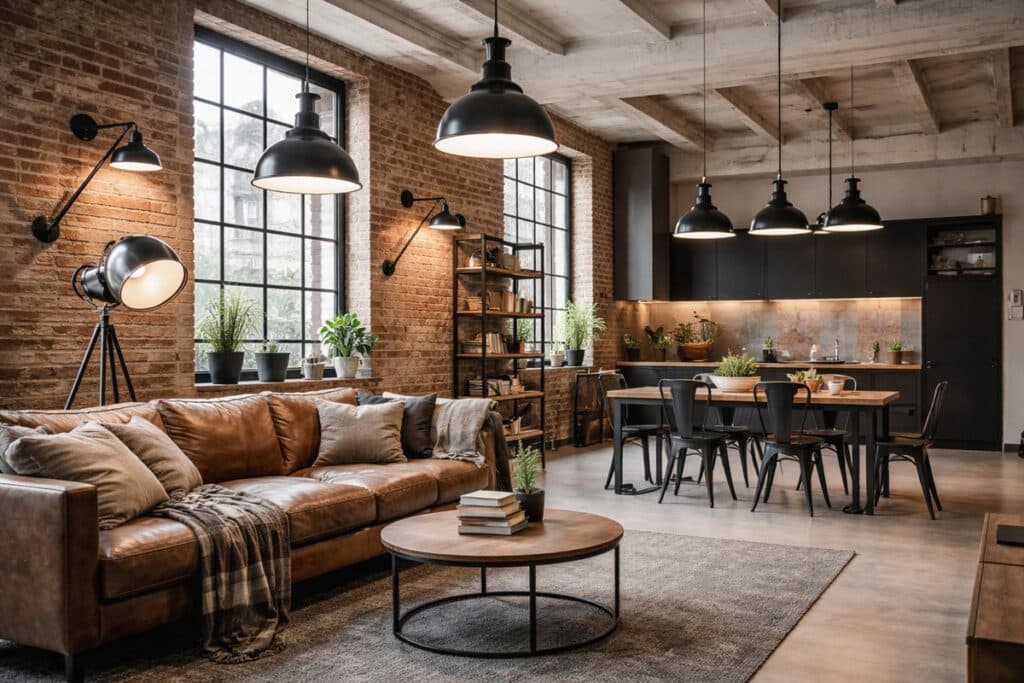 luminaires ambiance loft