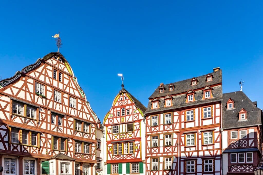 maisons à colombages de Bernkastel