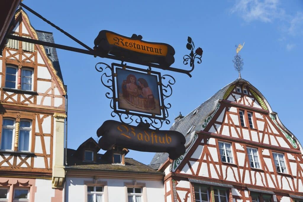 Bernkastel maisons à colombages