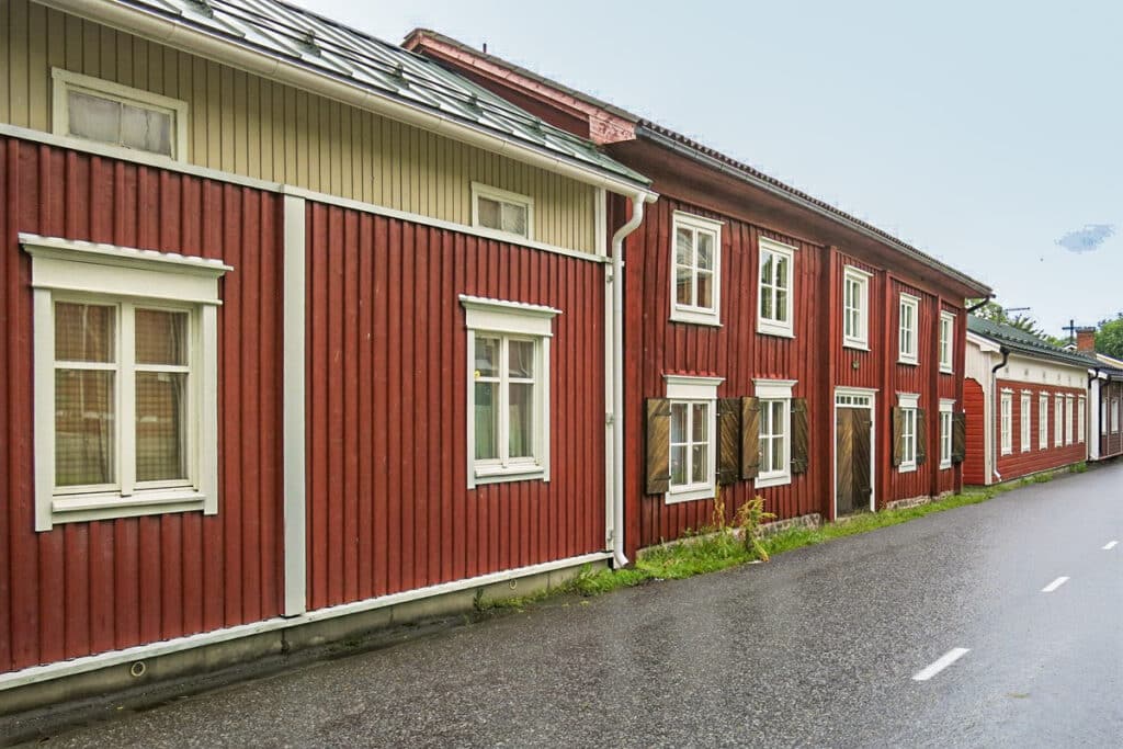 Kristinestad maisons en bois